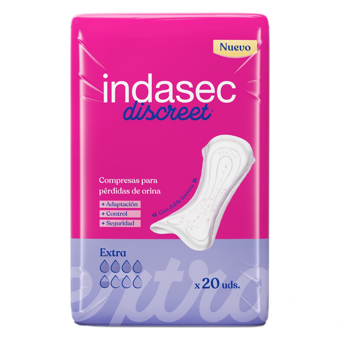 Indasec-discreet-extra-20-unidades