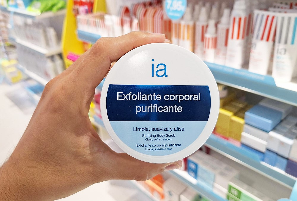 producto exfoliante corporal