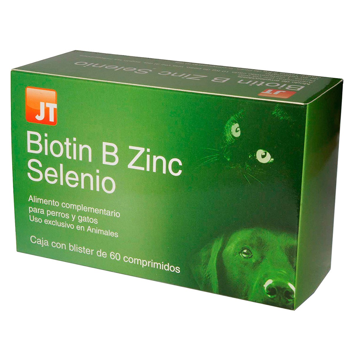 Jt biotin b zinc selenio 60 comprimidos