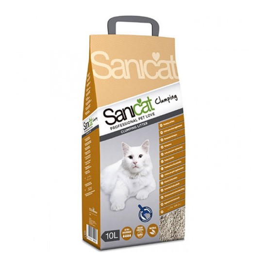 Sanicat clumping unscented 10L