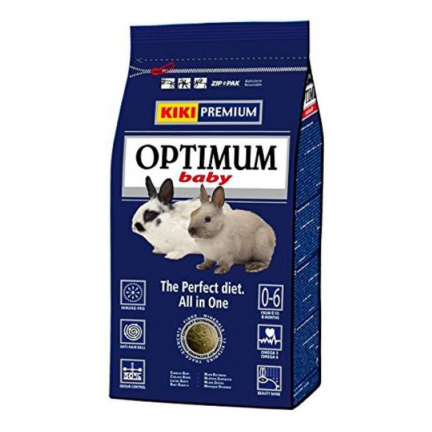 Kiki optimum conejos baby 600 g