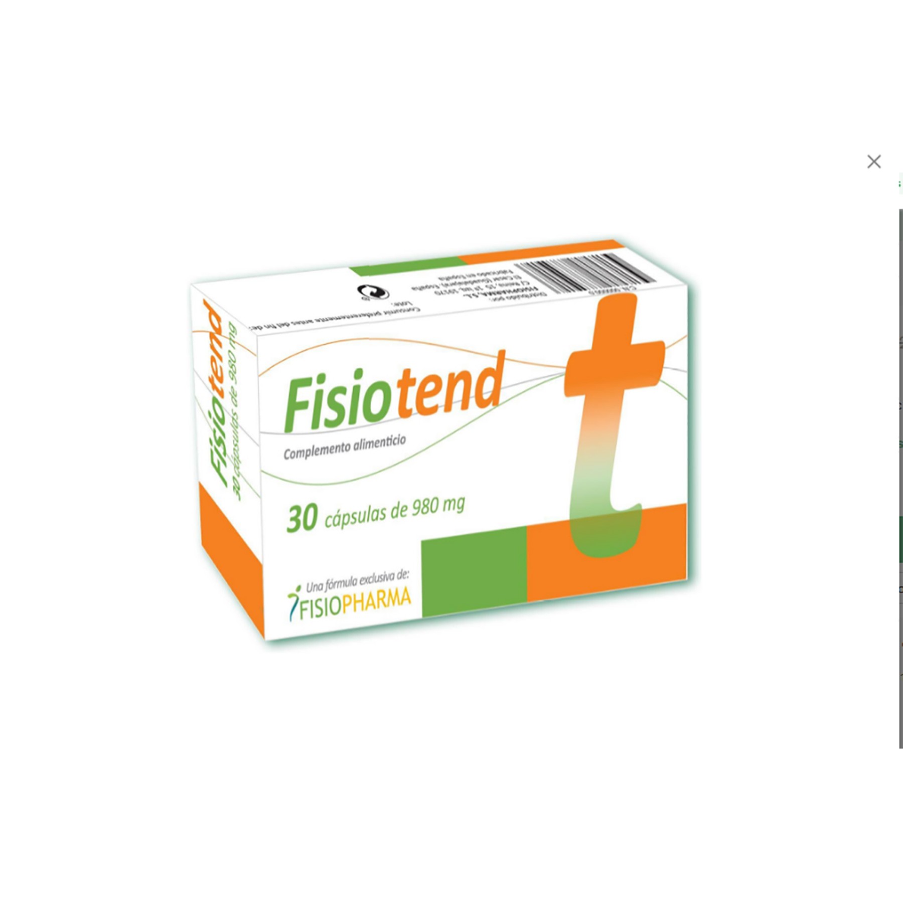 Fisiotend 30 capsulas