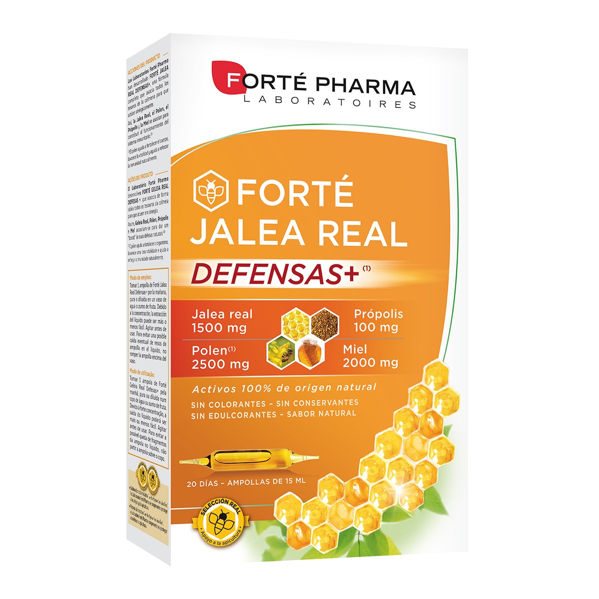 Forte Pharma forte jalea real defensas+ 20 ampollas Farmacia y Parafarmacia  Online