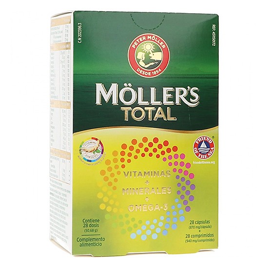 Moler's Total multivitaminas 28 comprimidos