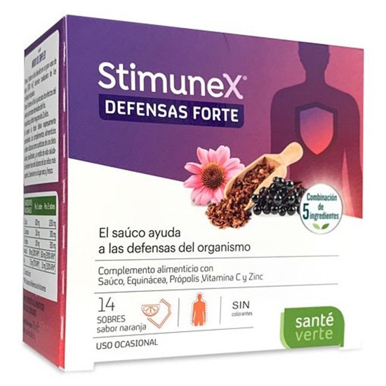 Santé Verte SV Stimunex Defensas Forte 14 sobres