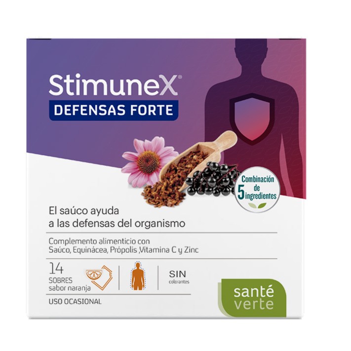 Santé Verte SV Stimunex Defensas Forte 14 sobres