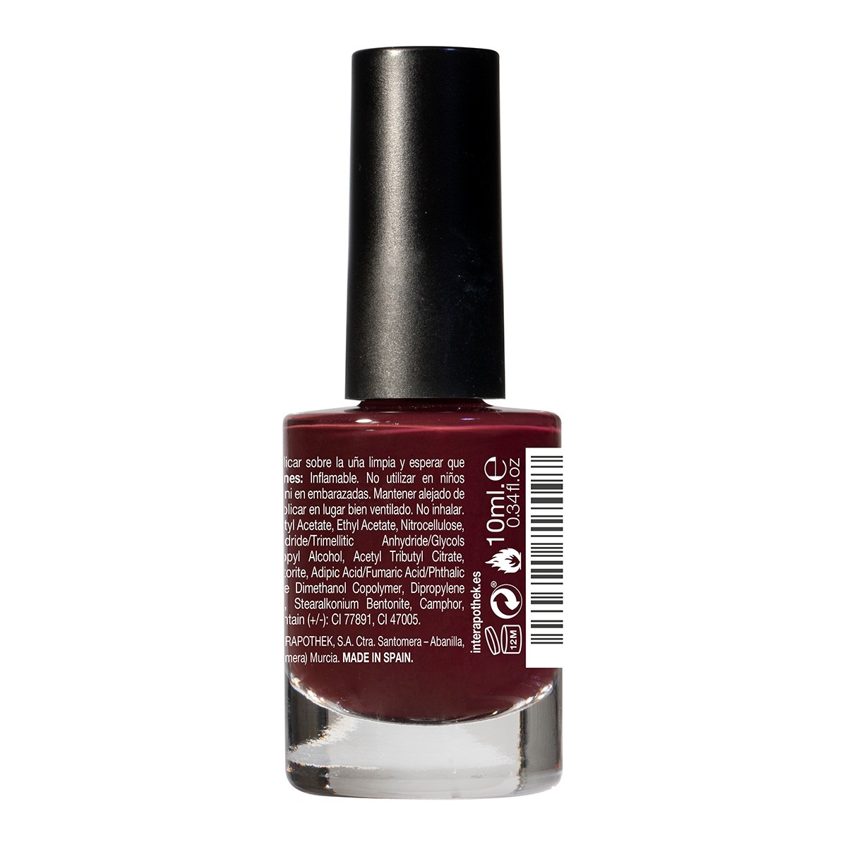 Interapothek esmalte uña marrón nº23 10 ml