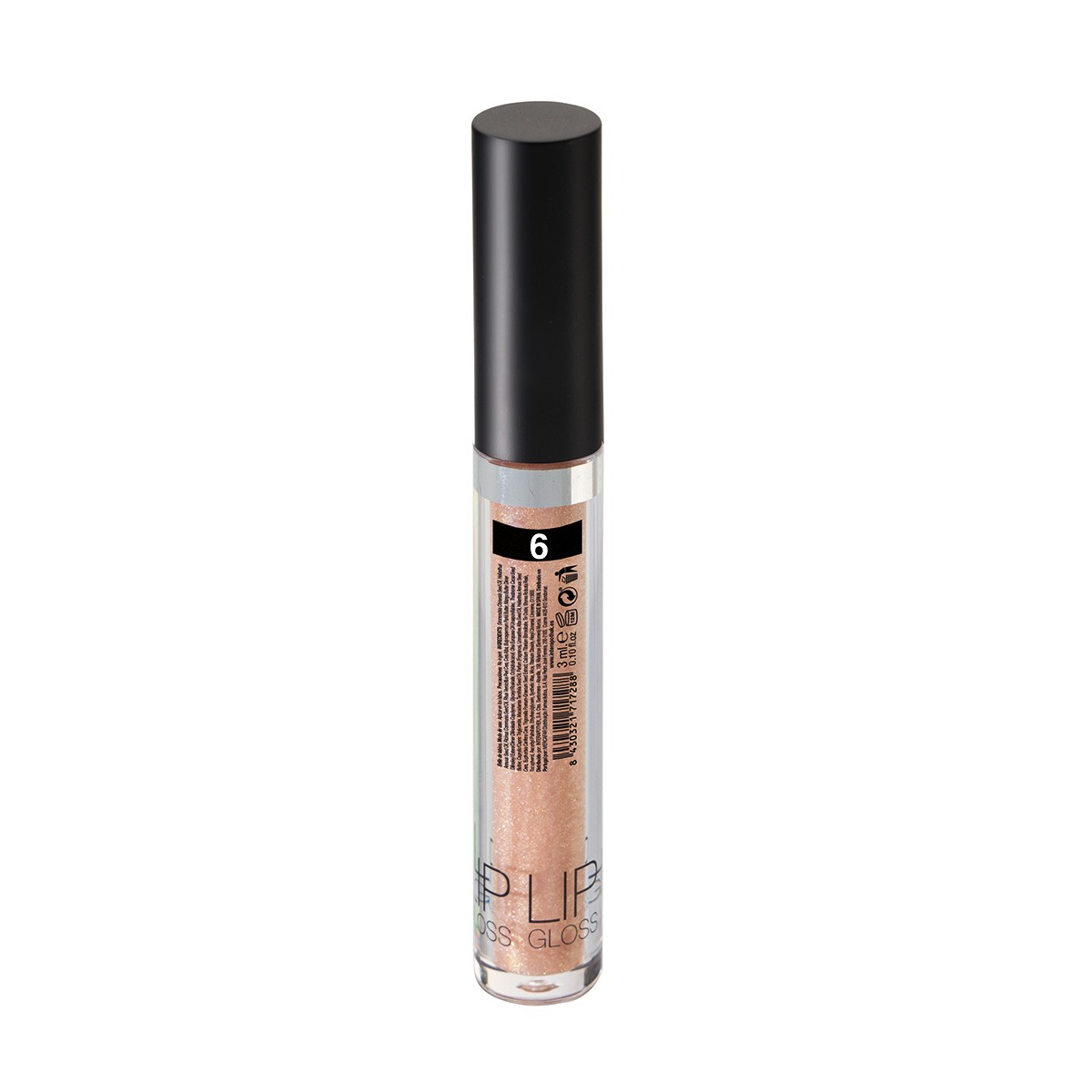 Interapothek lipgloss rosa beige nº6 3 ml