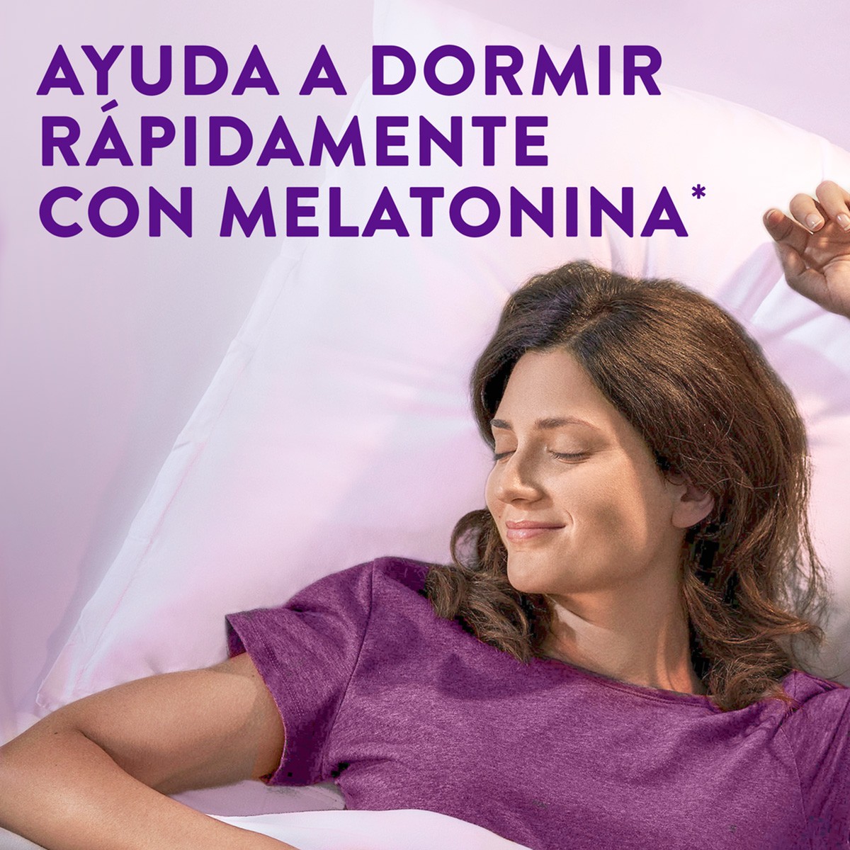 Zzzquil NATURA gummies plátano y mango de melatonina 1mg y valeriana 
30u.