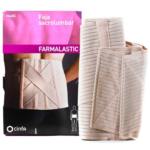 FAJA SACROLUMBAR FARMALASTIC T/4