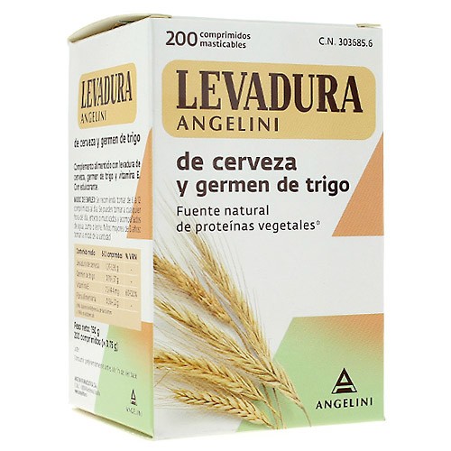 Levadura cerveza germen de trigo 200comprimidos