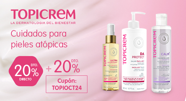 Hasta 40% de descuento en Topicrem